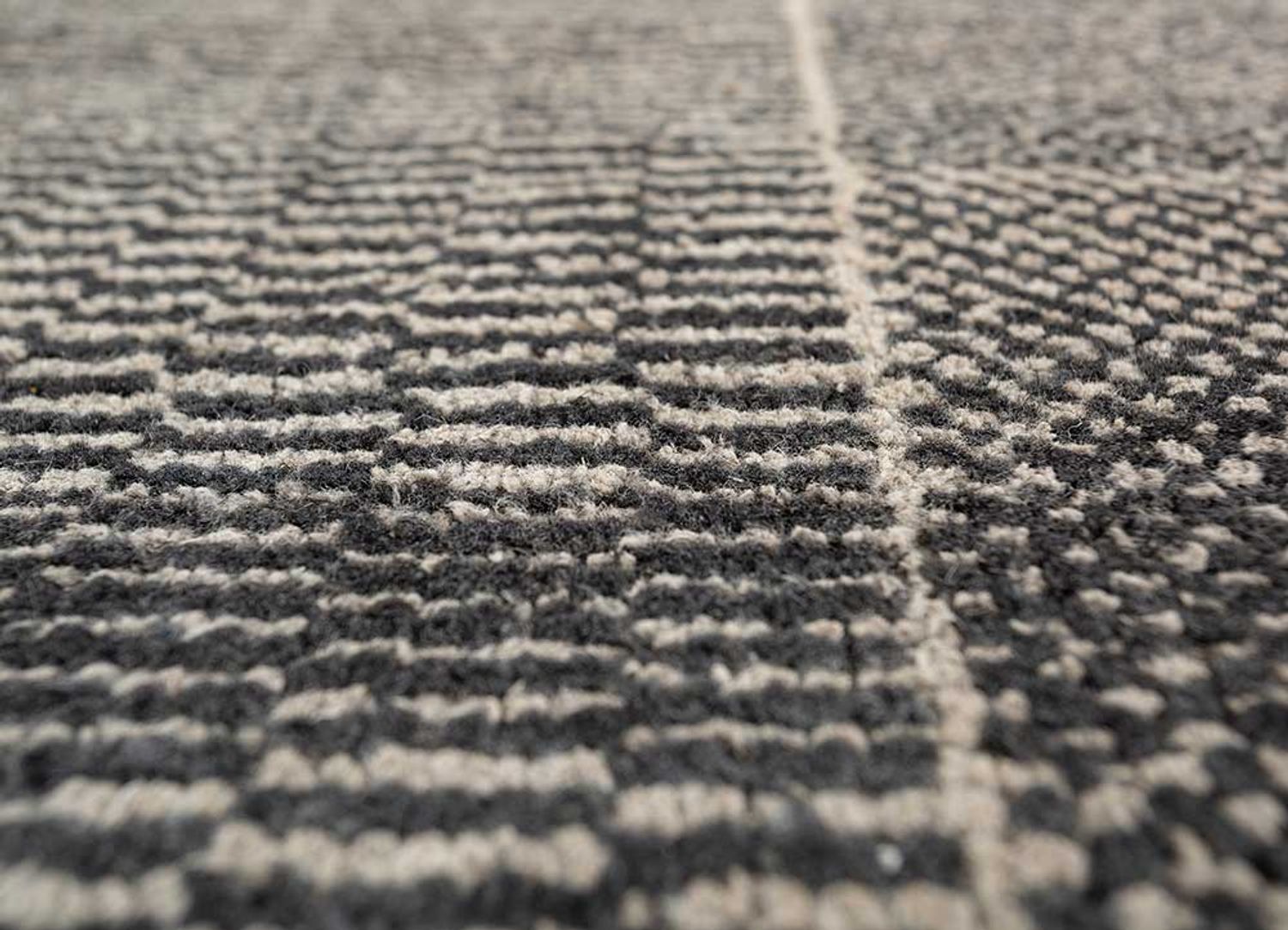 Alfombra de lana - 340 x 260 cm - gris