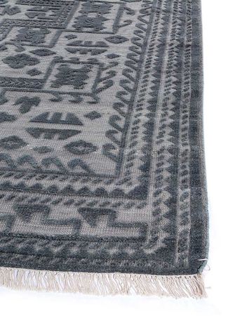 Wool Rug - 300 x 240 cm - grey