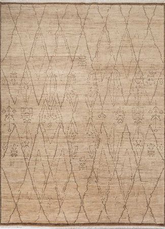 Wollteppich - 300 x 240 cm - beige