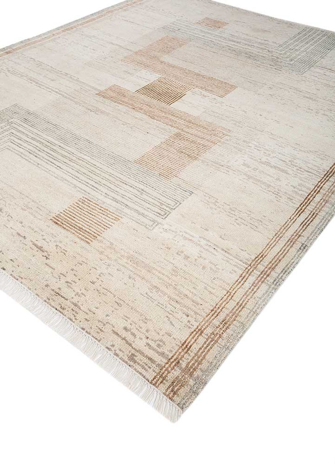 Alfombra de lana - 300 x 240 cm - crema