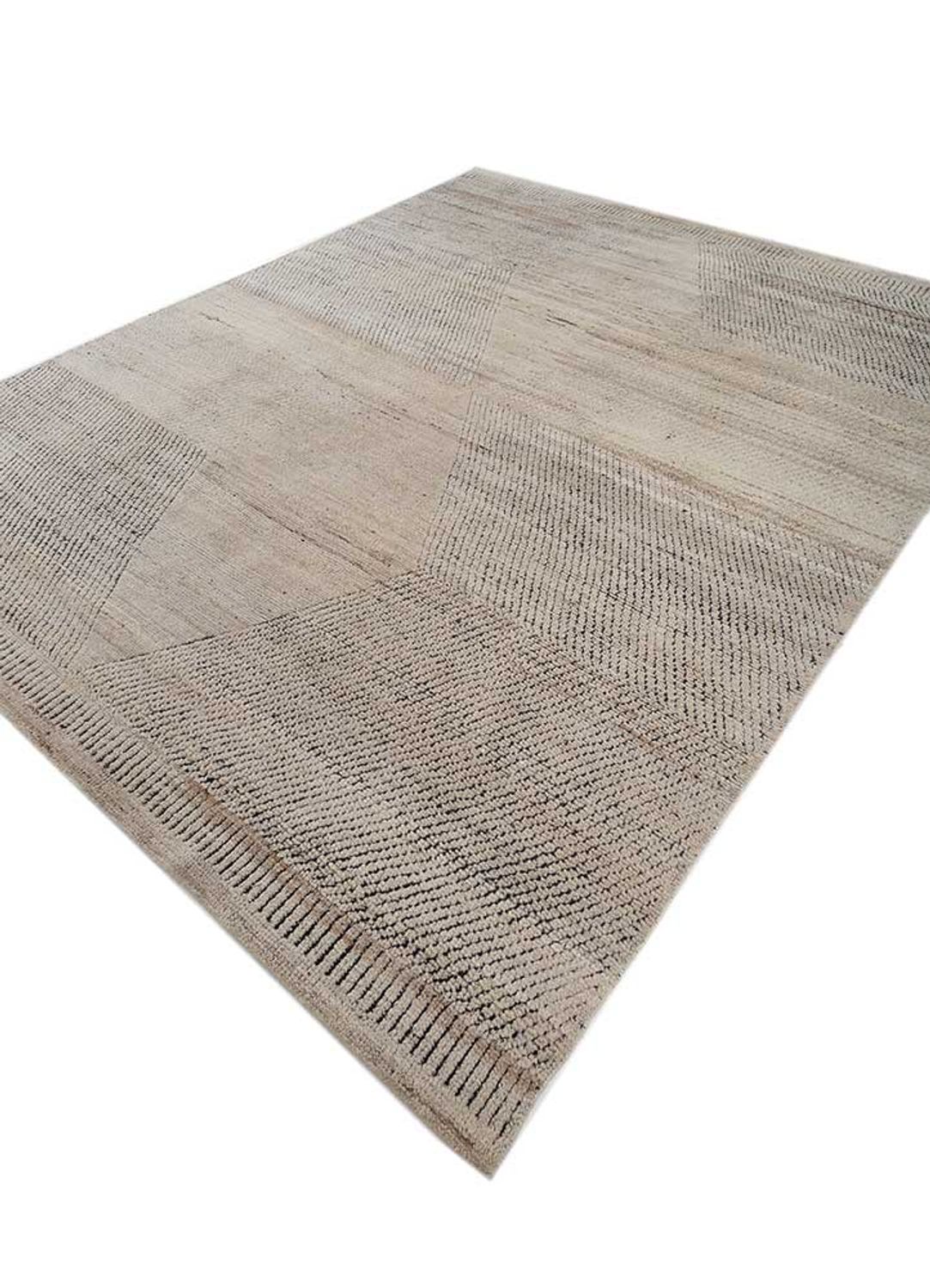 Tapis en laine - 300 x 240 cm - crème