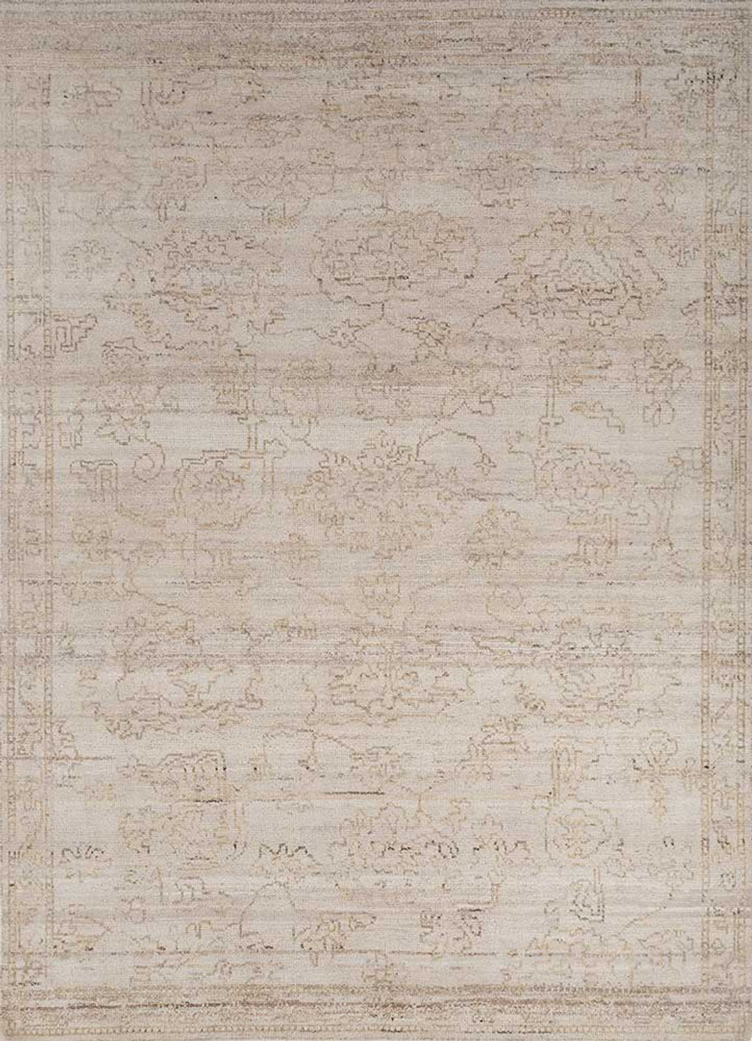 Tapis en laine - 300 x 240 cm - crème