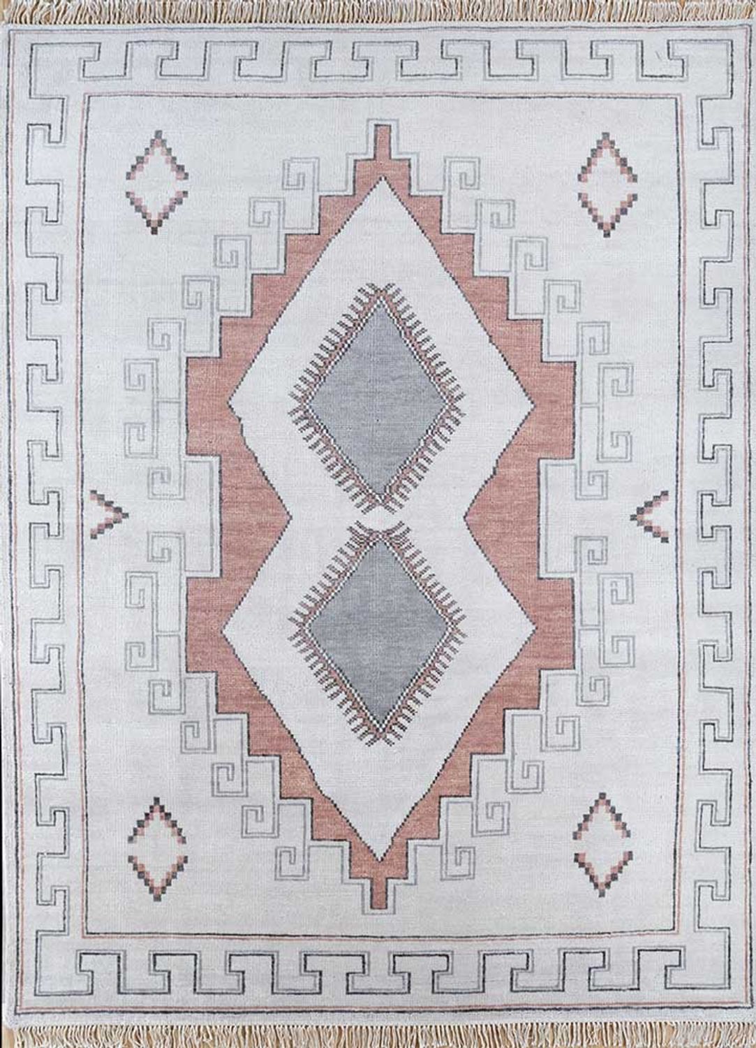 Alfombra de lana - 360 x 270 cm - crema