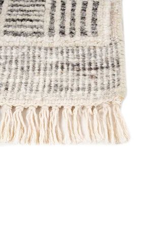 Ullteppe - 90 x 60 cm - krem