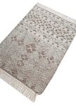 Wollteppich - 90 x 60 cm - beige