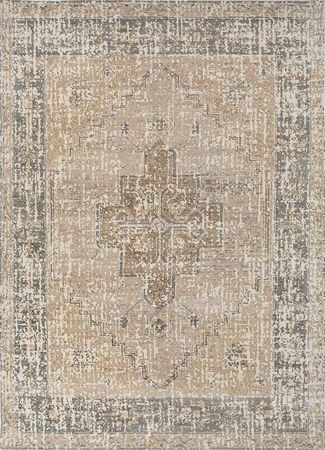 Tapis en laine - 300 x 240 cm - marron