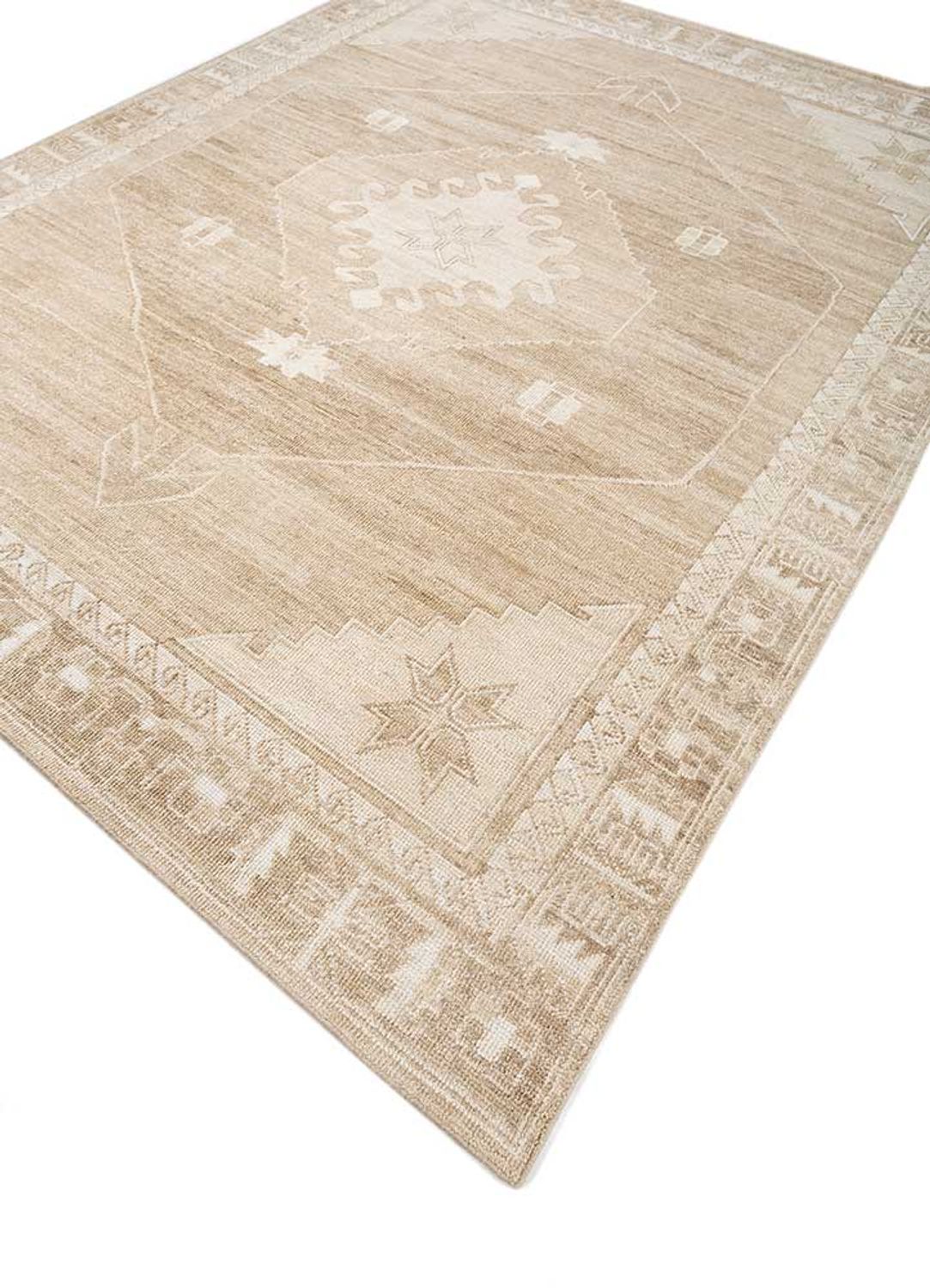 Alfombra de lana - 300 x 240 cm - beige