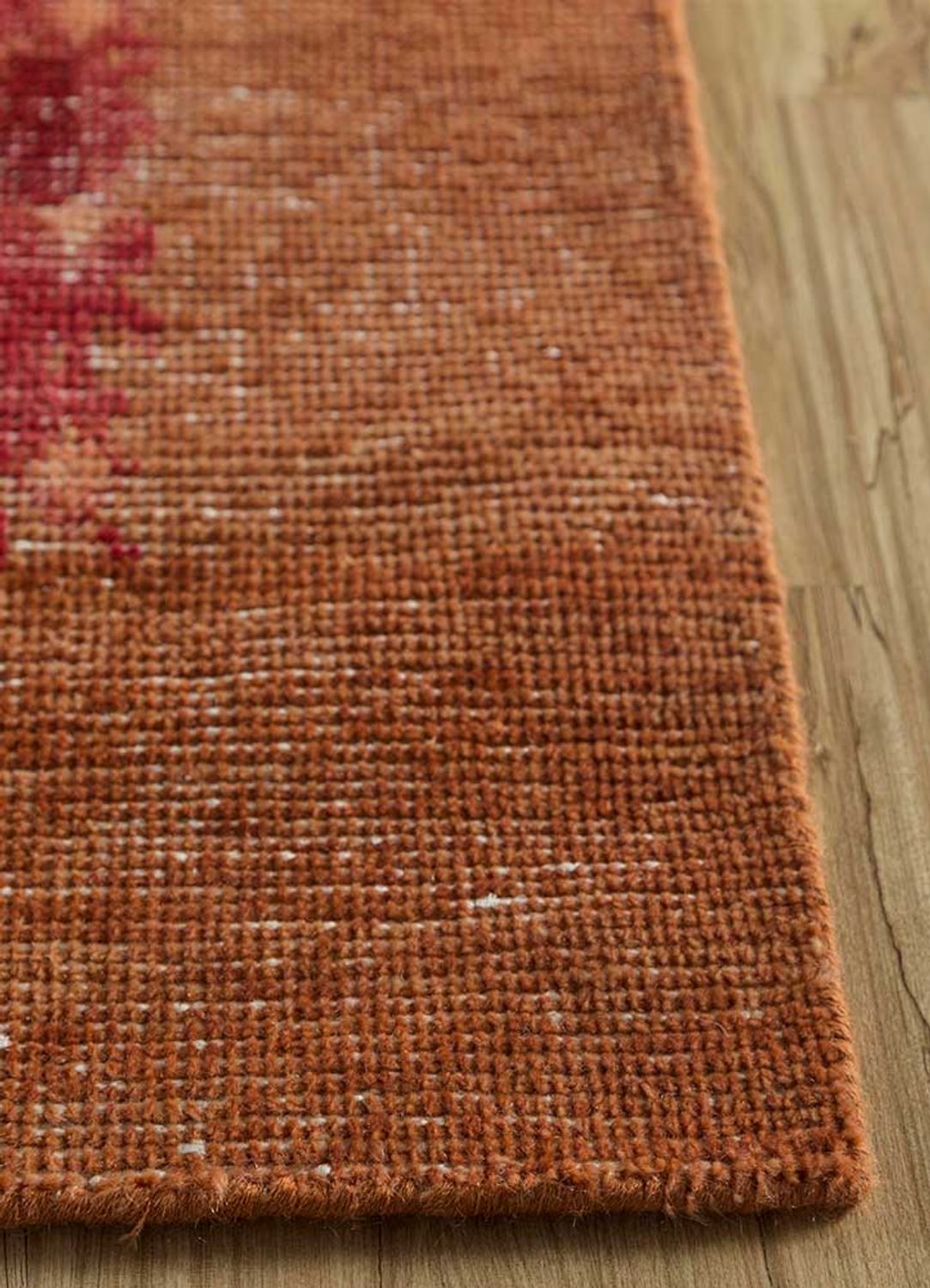 Wool Rug - 300 x 240 cm - orange