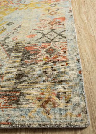 Wollen tapijt - 300 x 240 cm - oranje