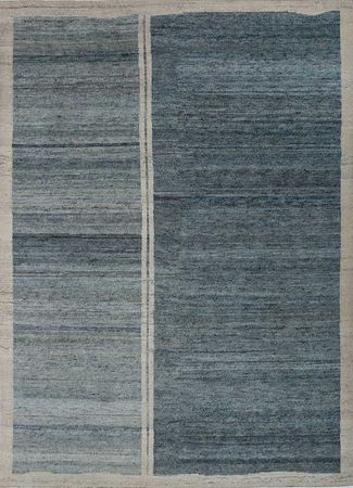 Wollen tapijt - 300 x 240 cm - blauw