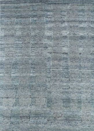 Alfombra de lana - 300 x 240 cm - azul