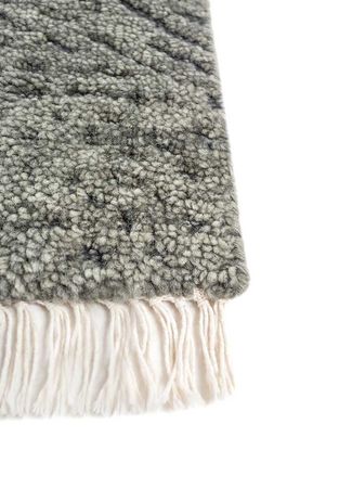 Tapete de lã - 300 x 240 cm - cinzento