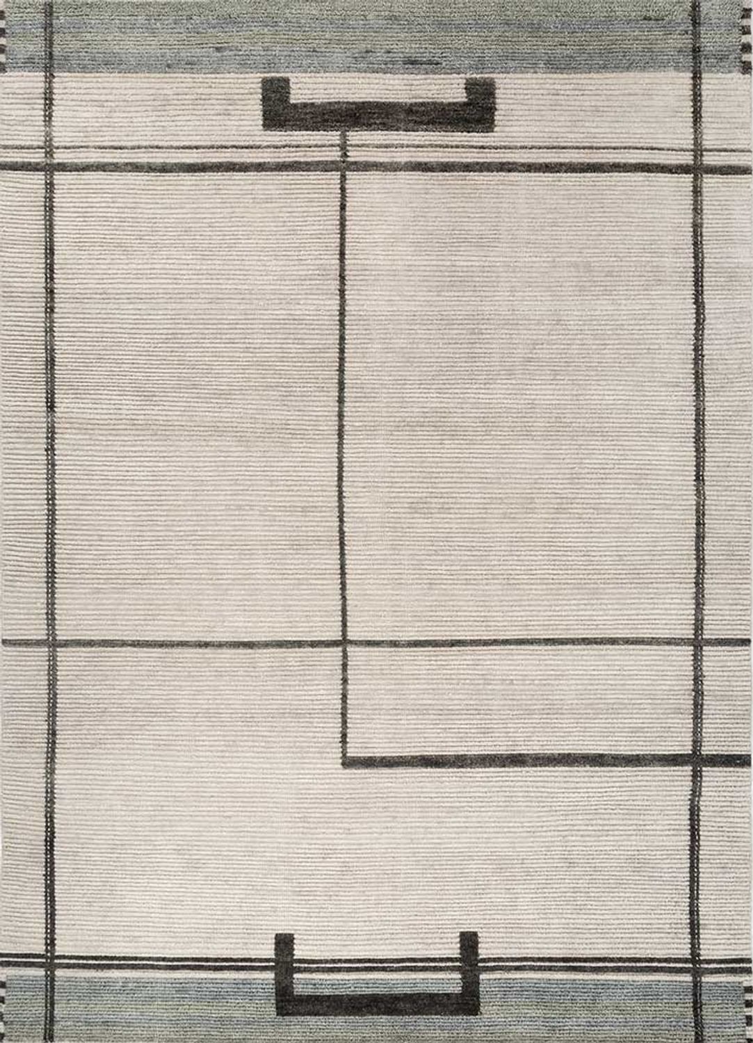 Alfombra de lana - 300 x 240 cm - crema