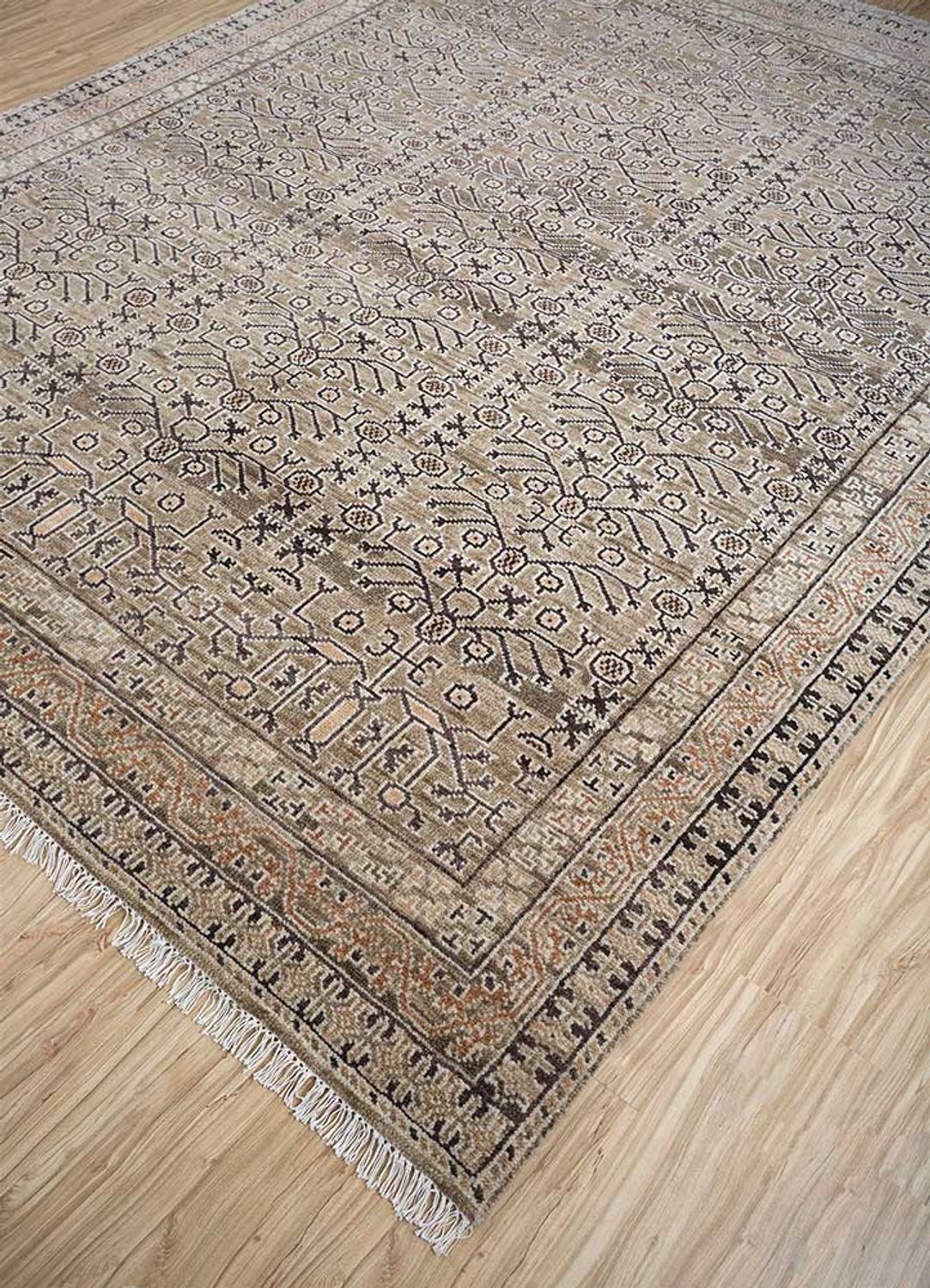 Tapis en laine - 240 x 170 cm - beige