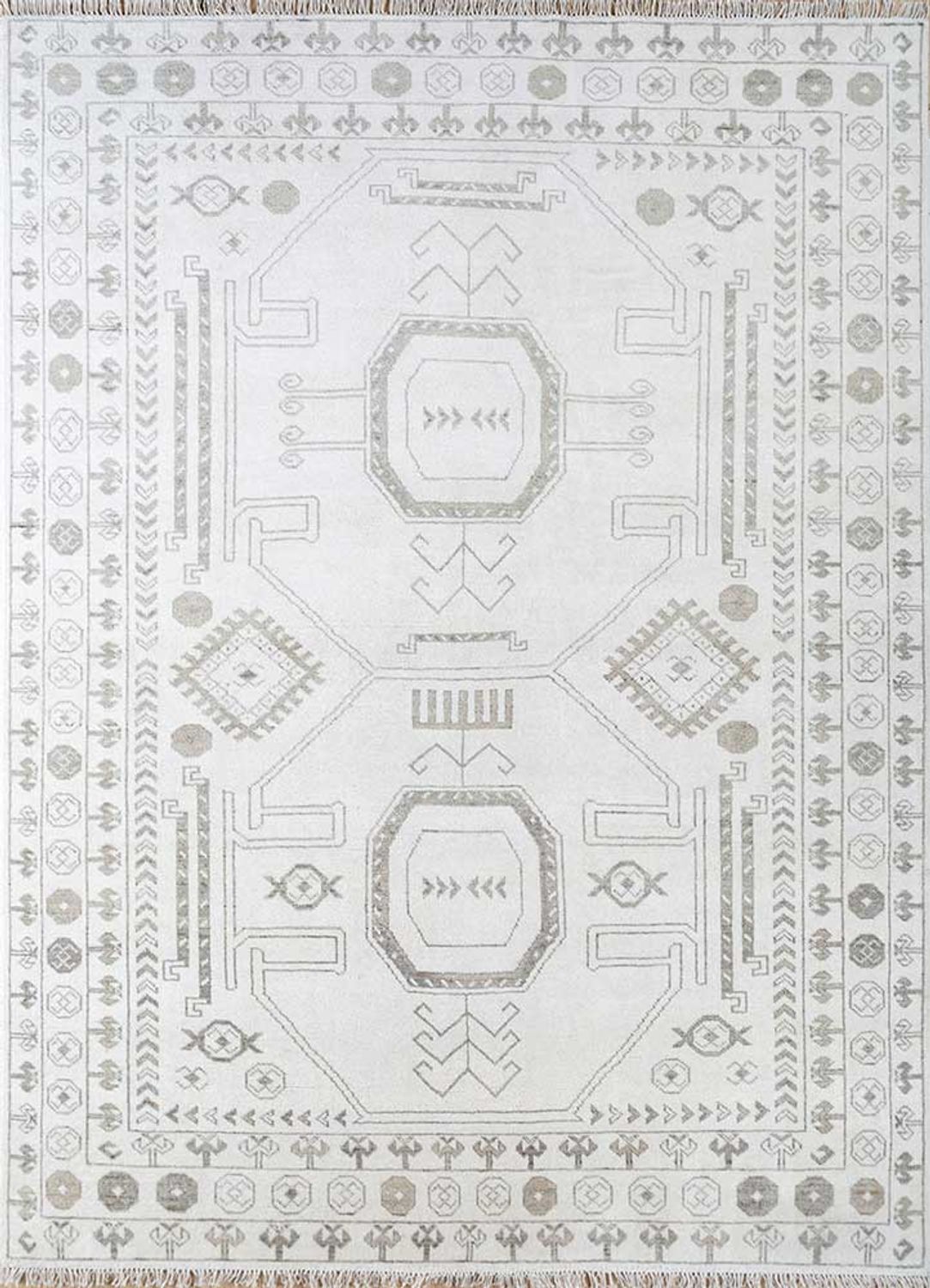 Tapis en laine - 300 x 240 cm - crème