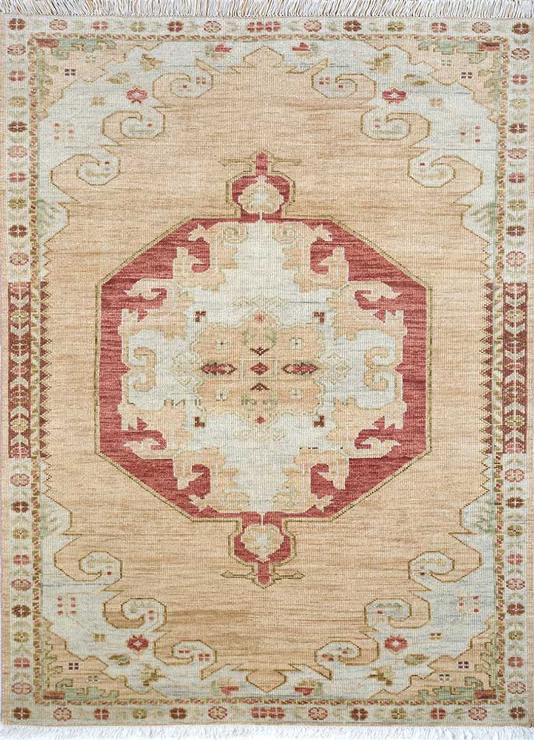 Wollteppich - 240 x 150 cm - beige