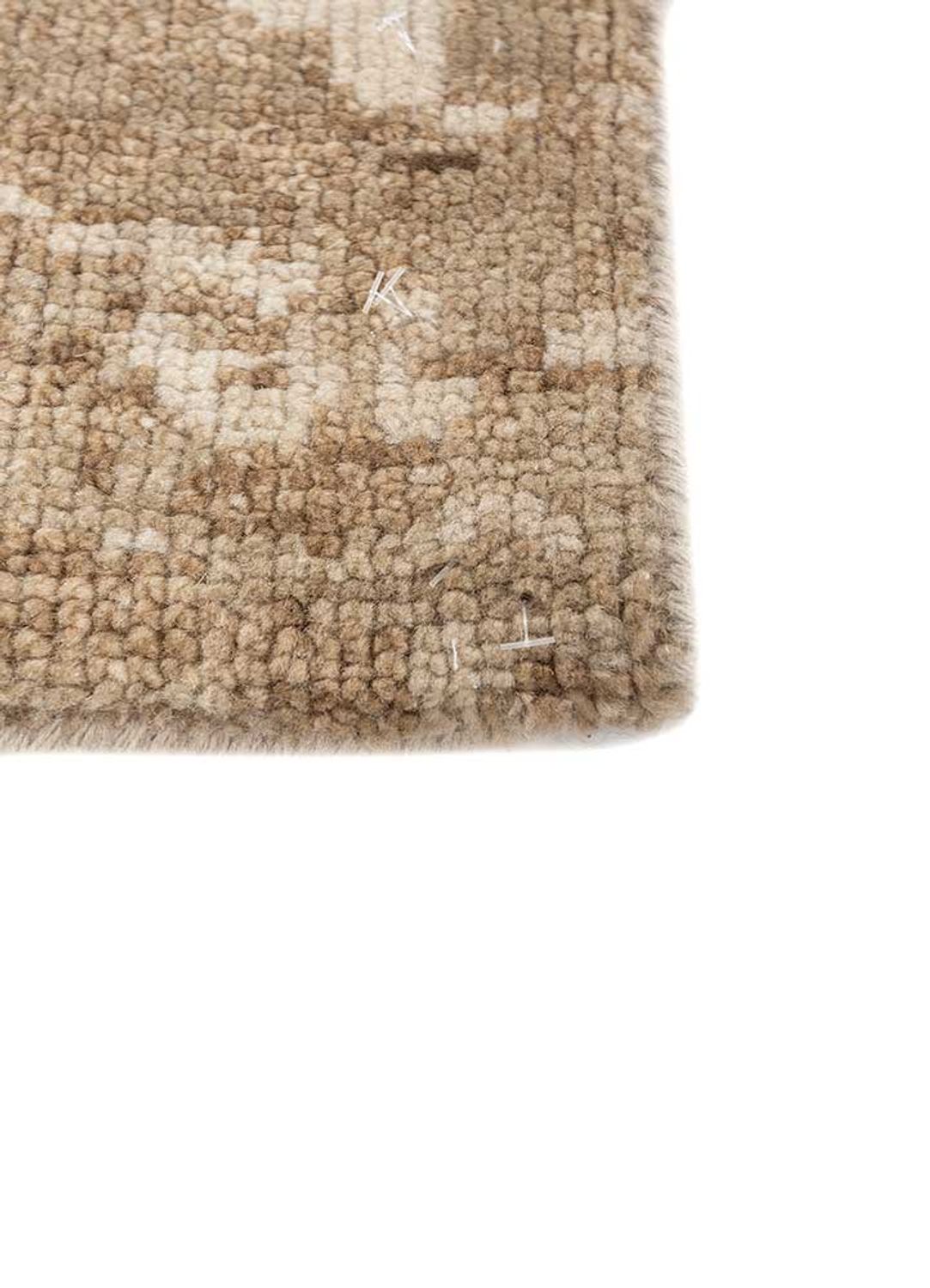 Wollen tapijt - 90 x 60 cm - beige