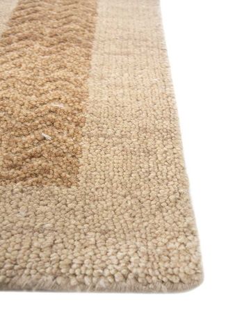 Dywan wełniany - 270 x 180 cm - złoto