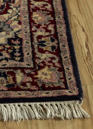 Wollen tapijt - 120 x 75 cm - oranje