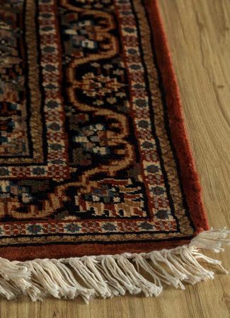 Wollen tapijt - 120 x 75 cm - oranje