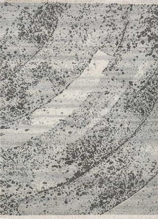 Alfombra de lana - 240 x 150 cm - gris claro