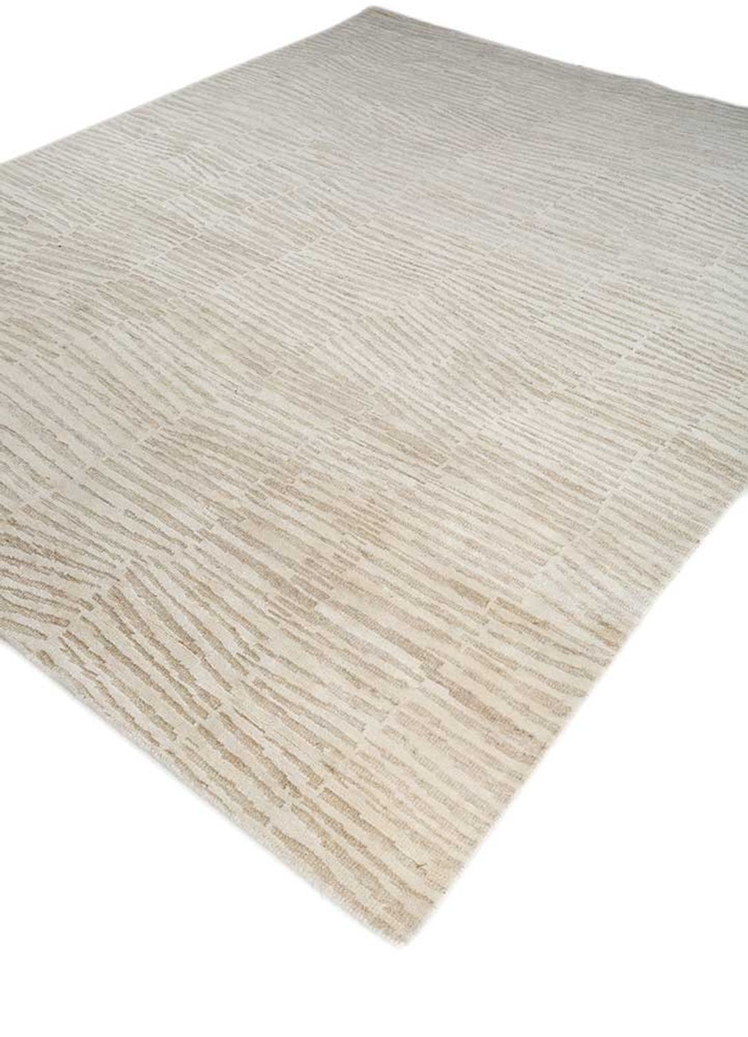 Tapis en laine - 300 x 240 cm - crème