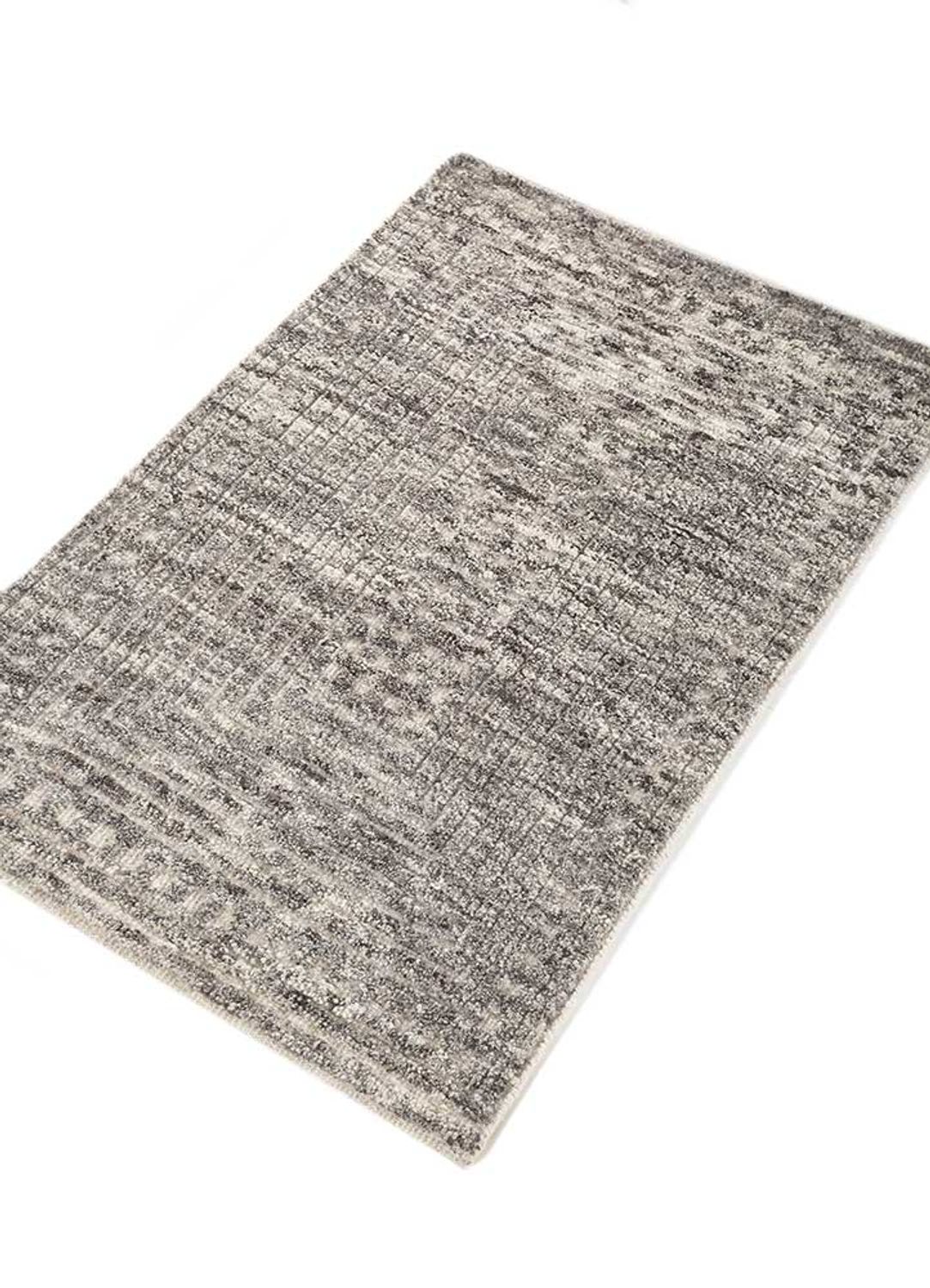 Tapis en laine - 90 x 60 cm - beige