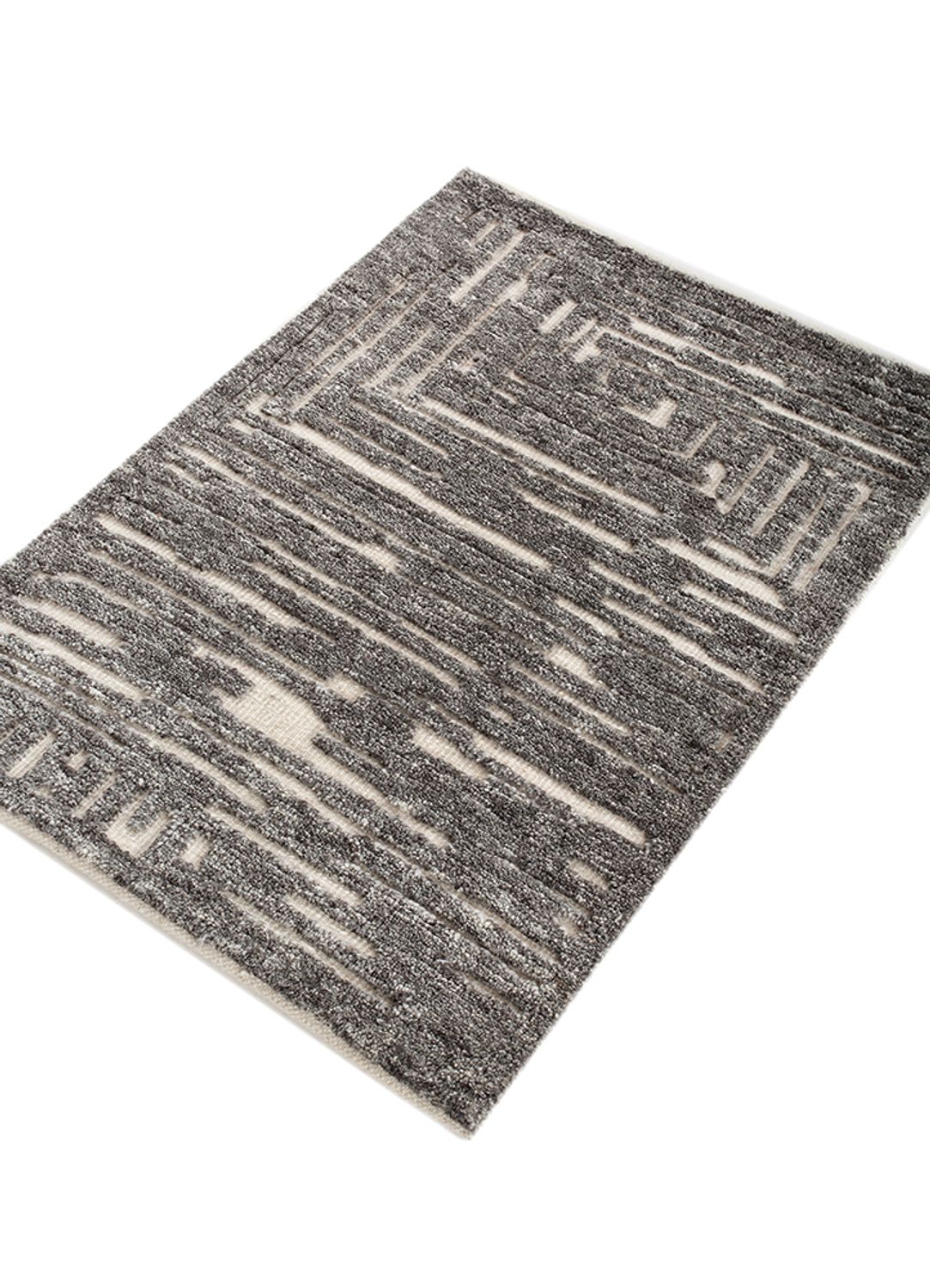 Tapis en laine - 90 x 60 cm - beige