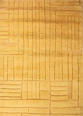 Wollen tapijt - 300 x 240 cm - goud