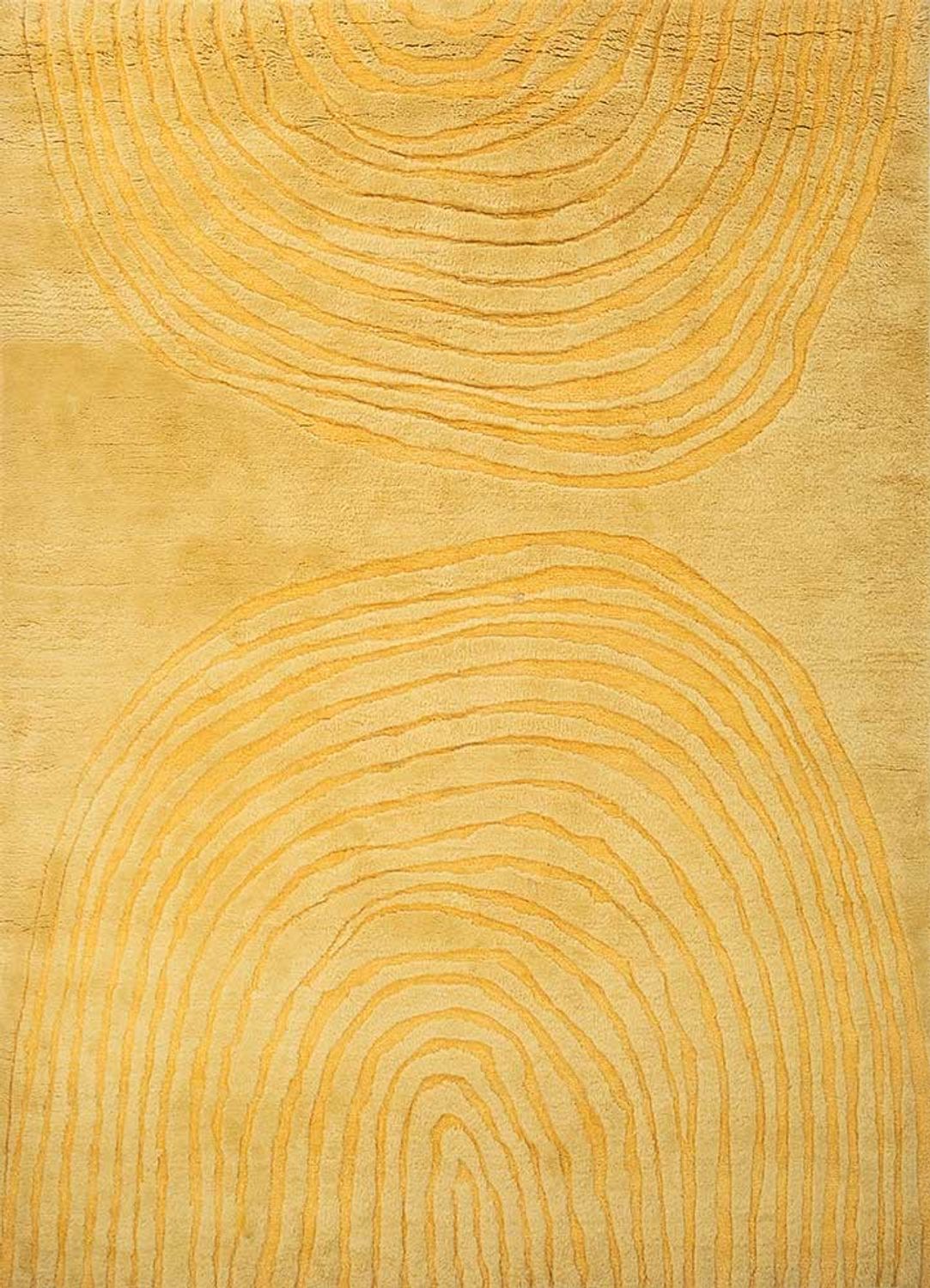 Alfombra de lana - 300 x 240 cm - oro