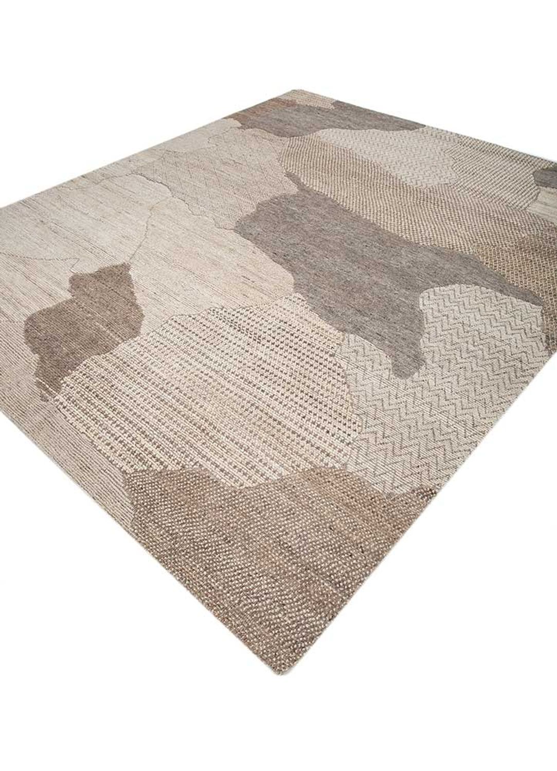 Tapis en laine - 300 x 240 cm - beige