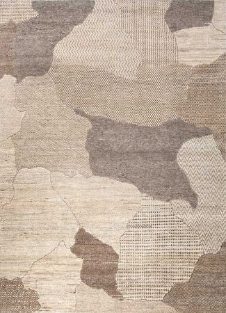 Alfombra de lana - 300 x 240 cm - beige