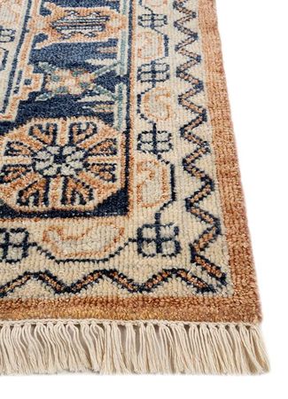 Tapete de lã - 300 x 240 cm - laranja