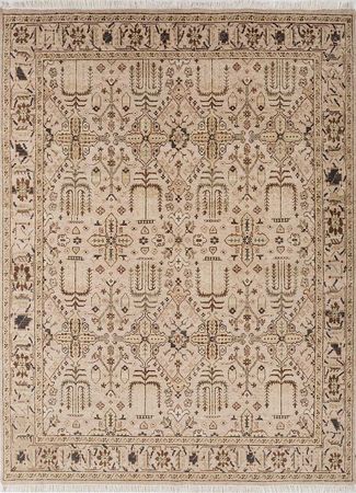 Tapis en laine - 300 x 240 cm - beige