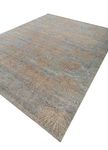 Tapis en laine - 300 x 240 cm - beige foncé