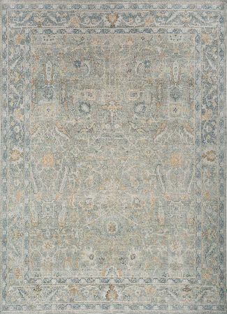 Tapis en laine - 300 x 240 cm - argent