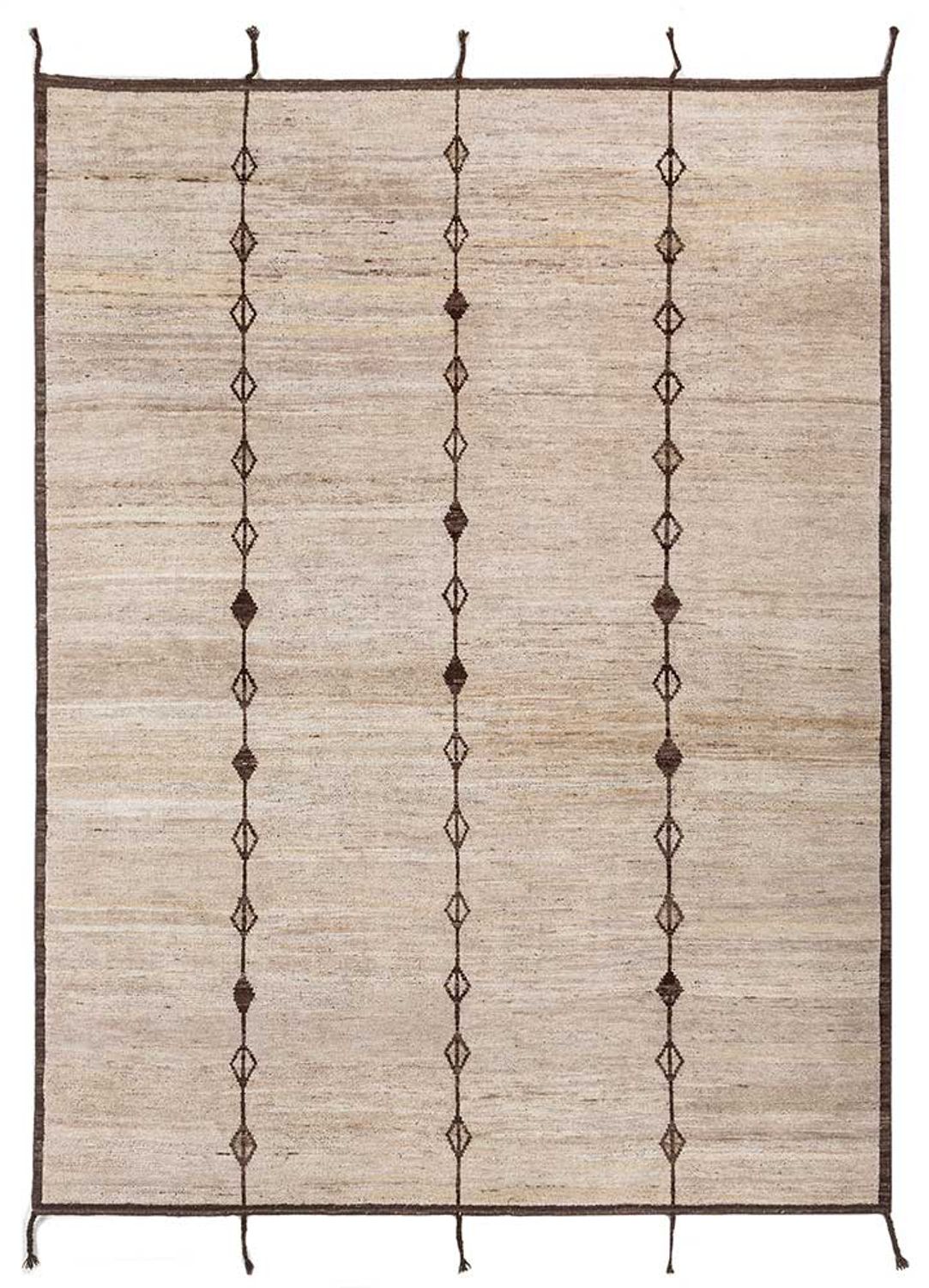 Alfombra de lana - 300 x 240 cm - beige