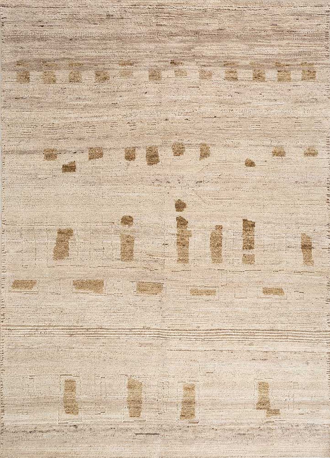 Wollteppich - 270 x 180 cm - beige