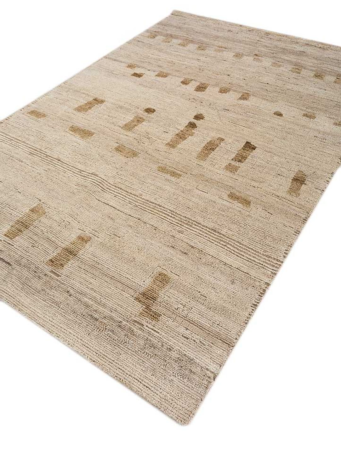 Wollteppich - 270 x 180 cm - beige