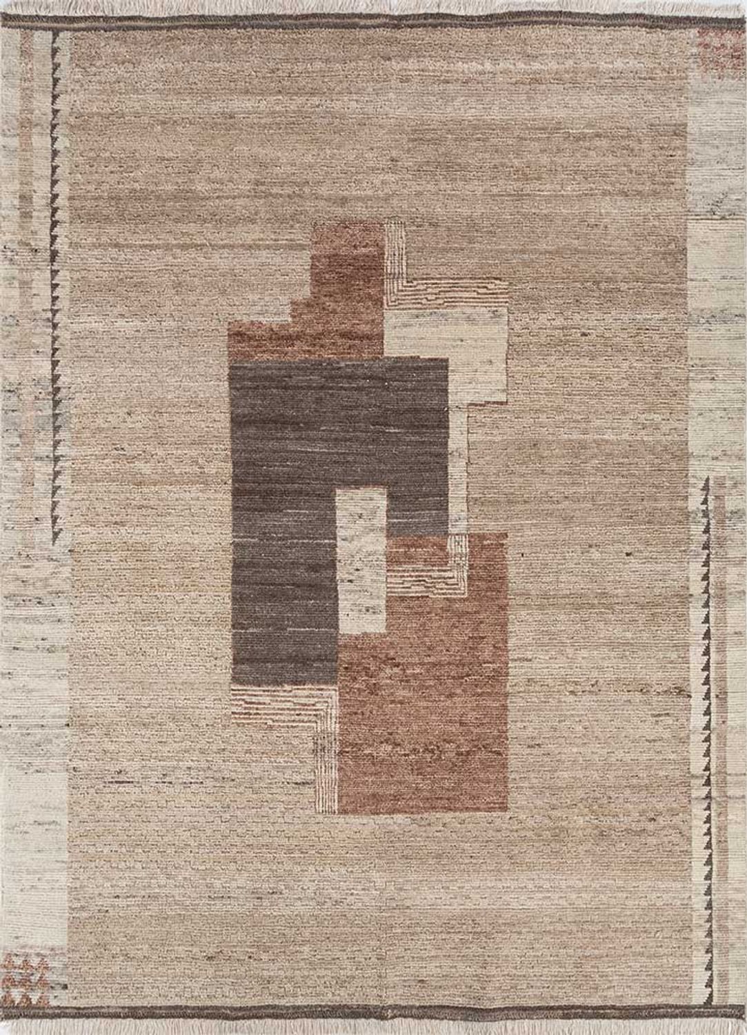 Wollteppich - 300 x 240 cm - beige