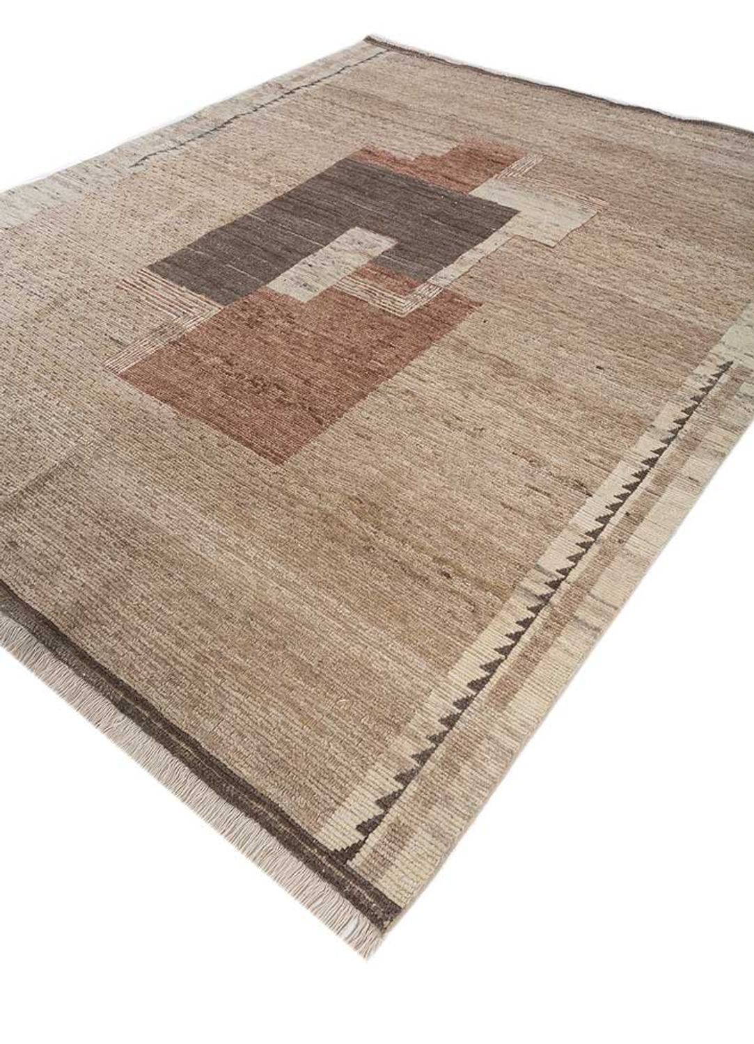 Wollteppich - 300 x 240 cm - beige