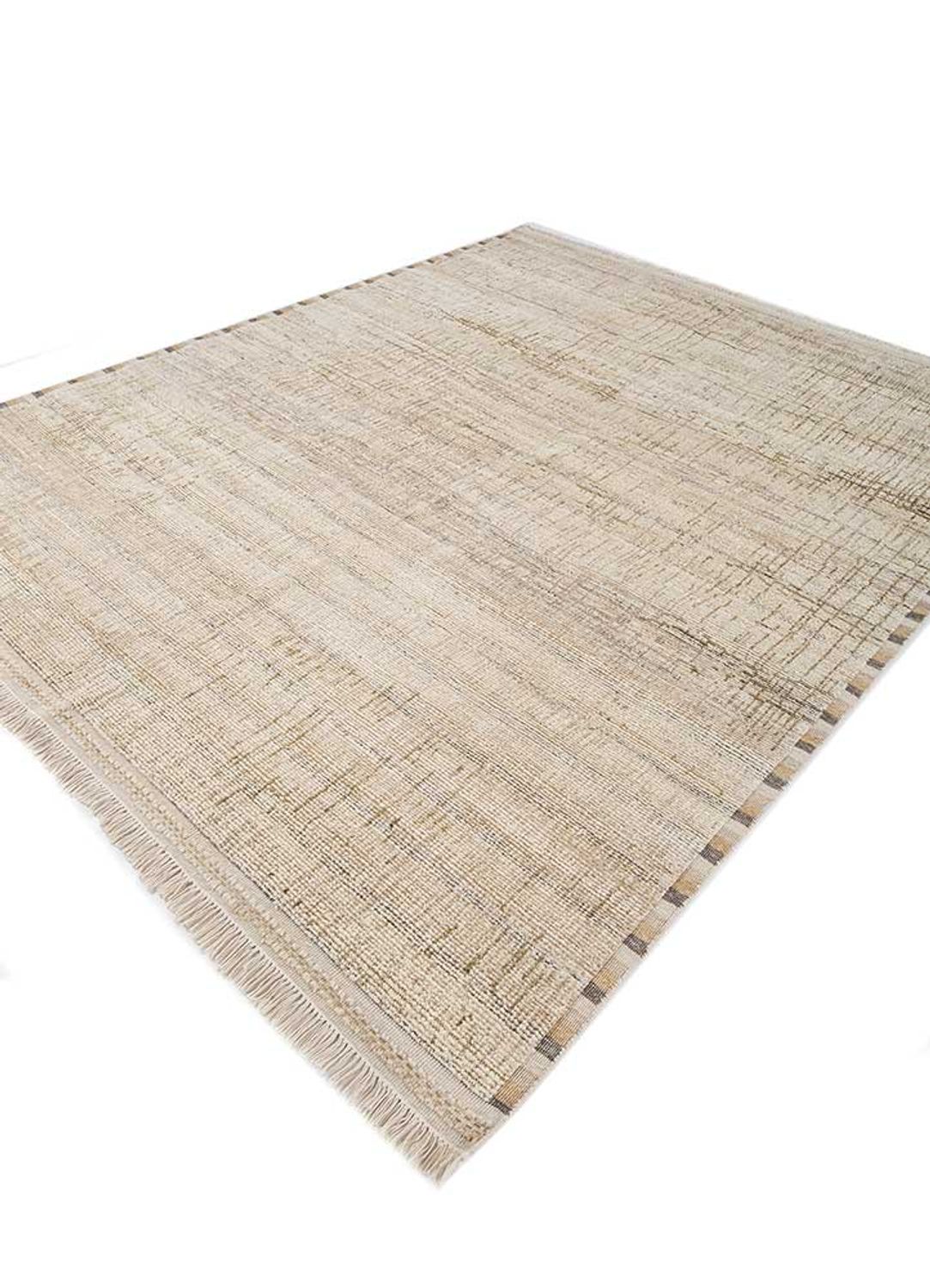 Alfombra de lana - 300 x 240 cm - crema