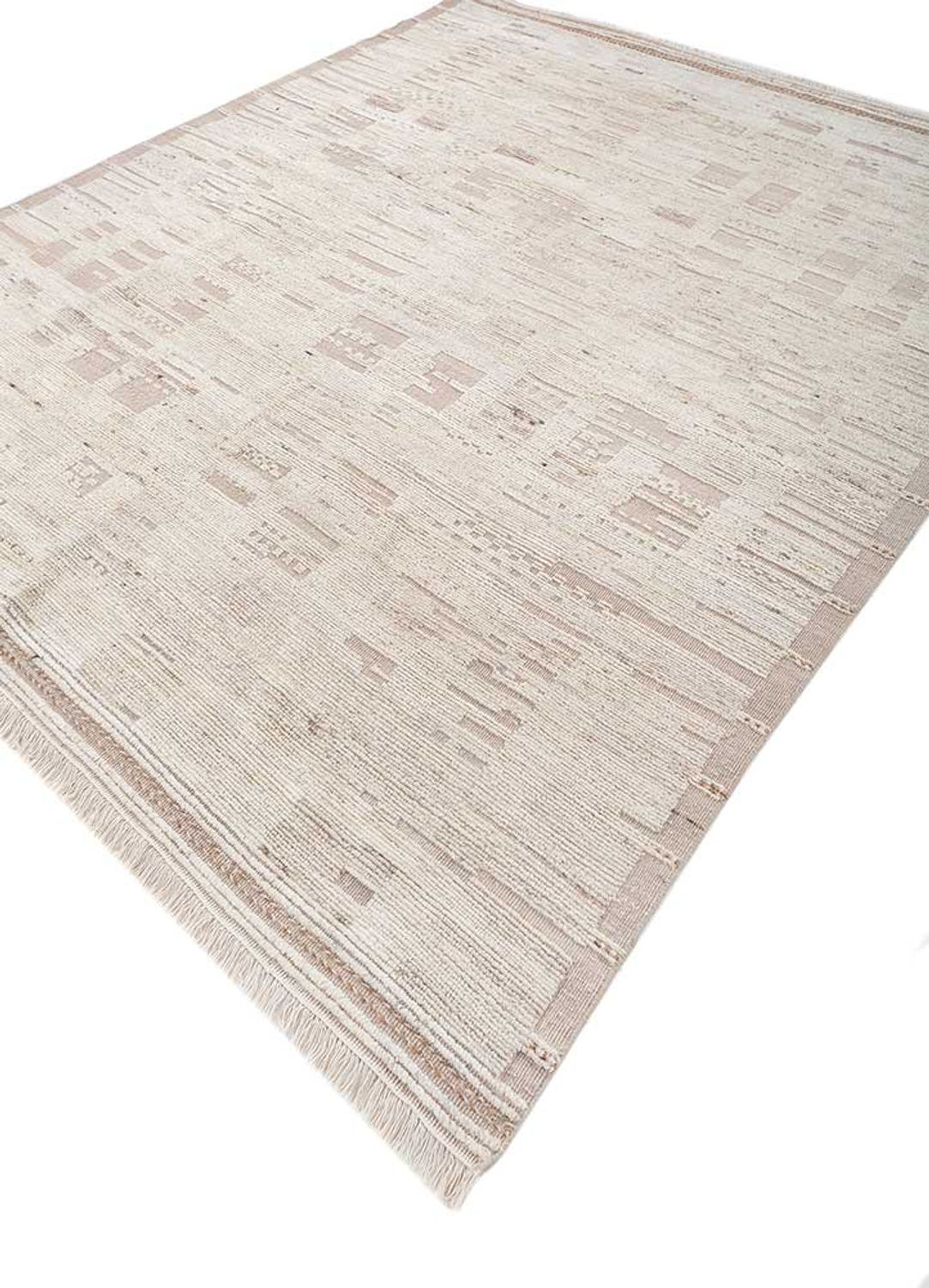 Tapis en laine - 300 x 240 cm - crème