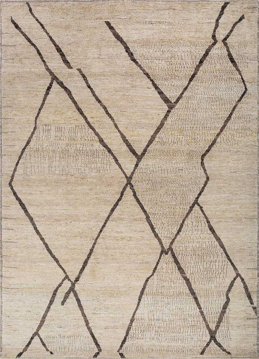 Alfombra de lana - 300 x 240 cm - crema