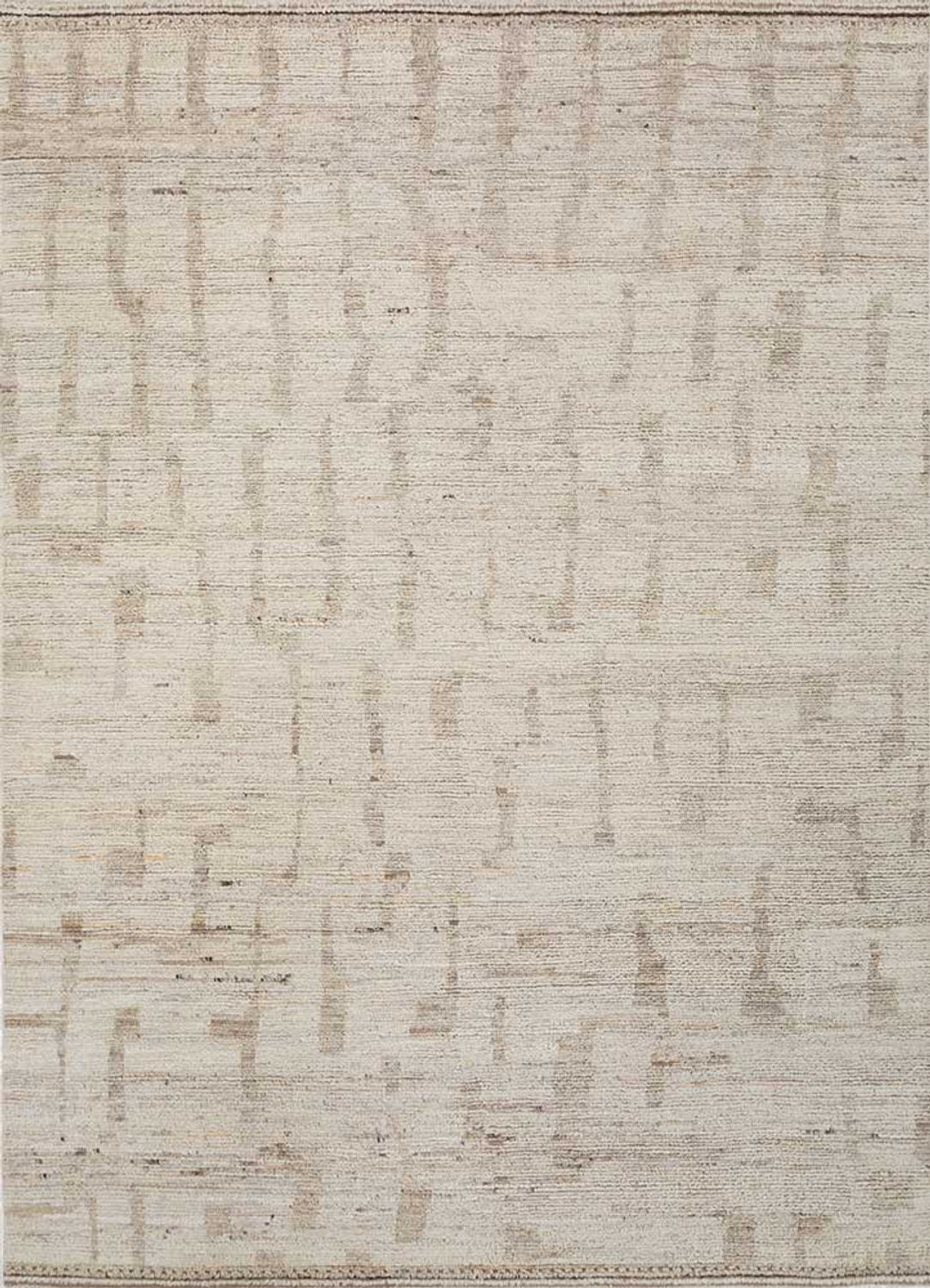 Alfombra de lana - 180 x 120 cm - crema