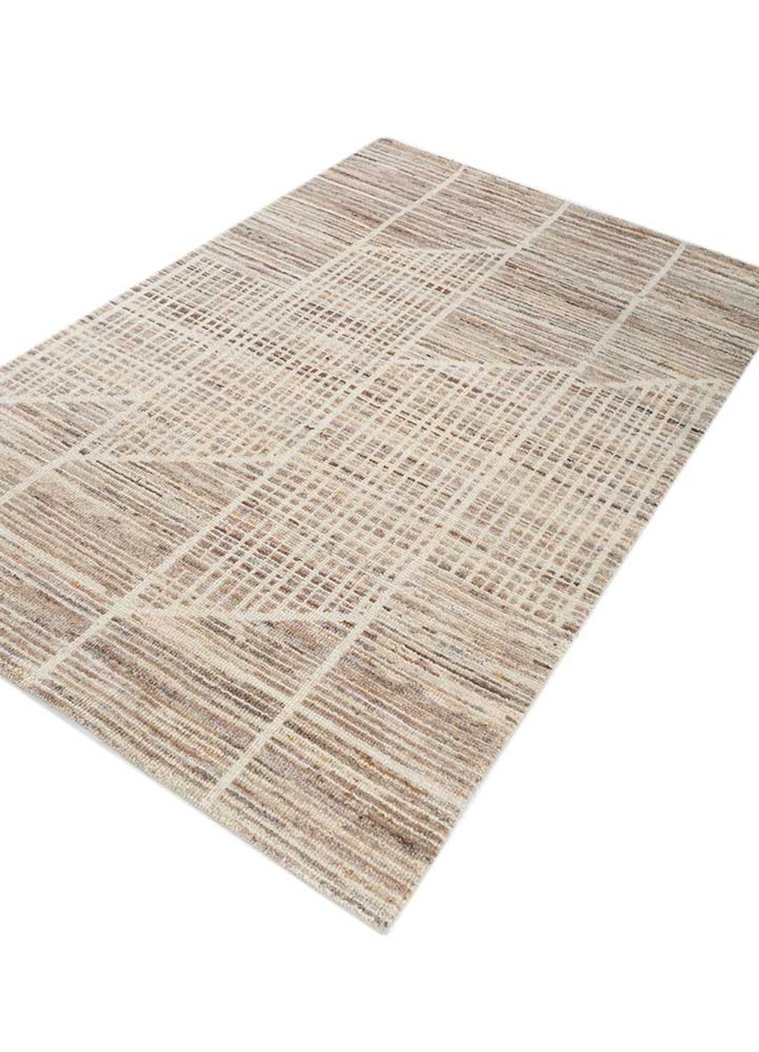 Tappeto di lana - 180 x 120 cm - beige