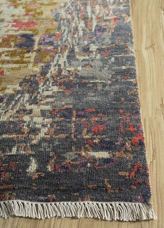 Tapete de lã - 360 x 255 cm - multicolorido