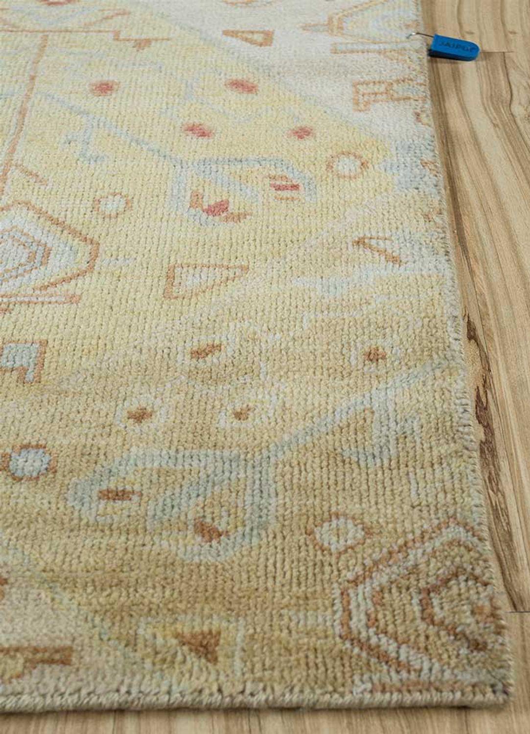 Alfombra de lana - 120 x 60 cm - oro