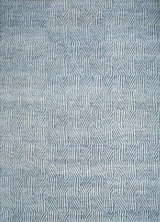 Wollen tapijt - 300 x 240 cm - blauw