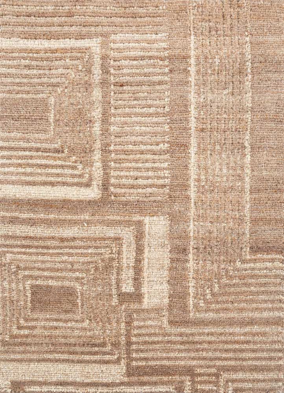 Tapis en laine - 90 x 60 cm - beige